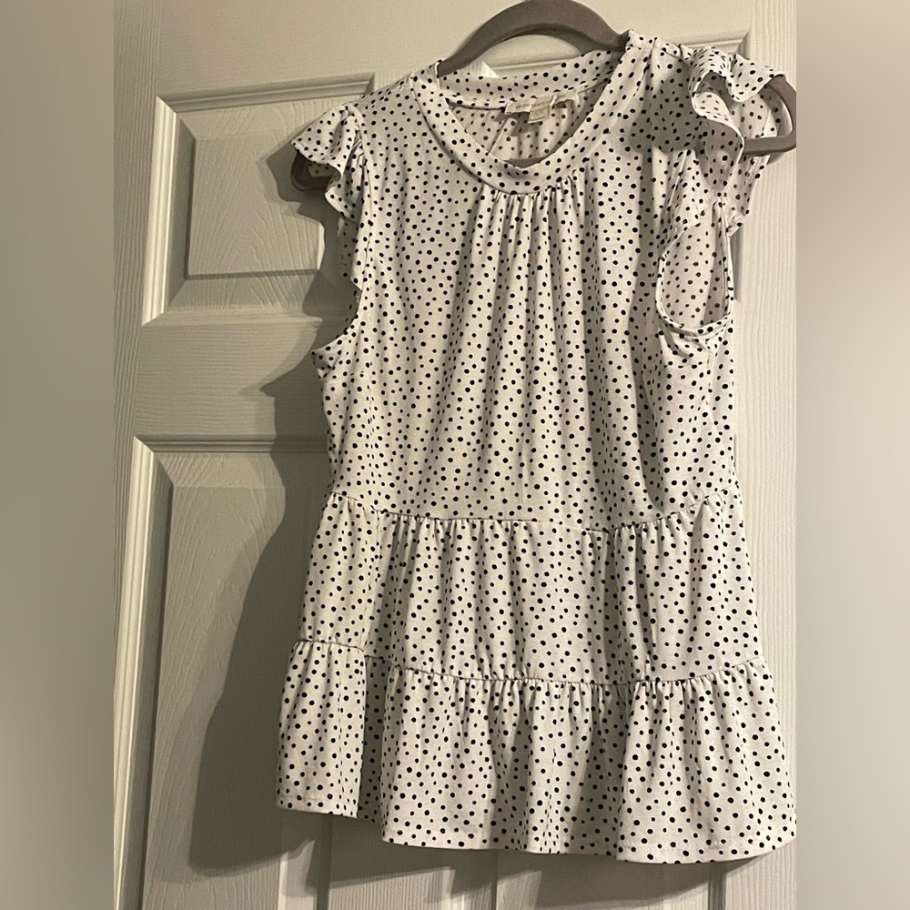 Monteau LA Size Large babydoll top